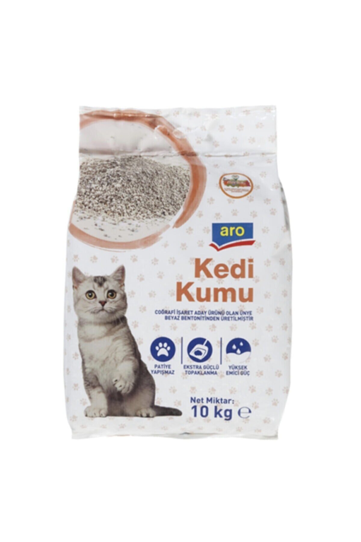 1_org_zoom Aro Bentonit Kedi Kumu 10kg - Görsel 1
