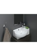 Turkuaz Cerastyle Mini Tezgah Üstü Lavabo 28*45 Cm - Görsel 3