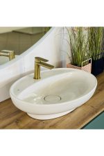 Cerastyle Seramik Lal C Serisi Tezgah Üstü Çanak Lavabo 60Cmx45,5 Cm - Görsel 2