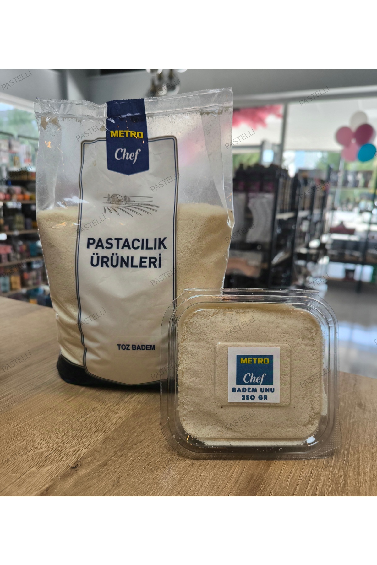 1_org_zoom Pastelli Badem Unu Badem Tozu Toz Badem 250 Gram - Görsel 1