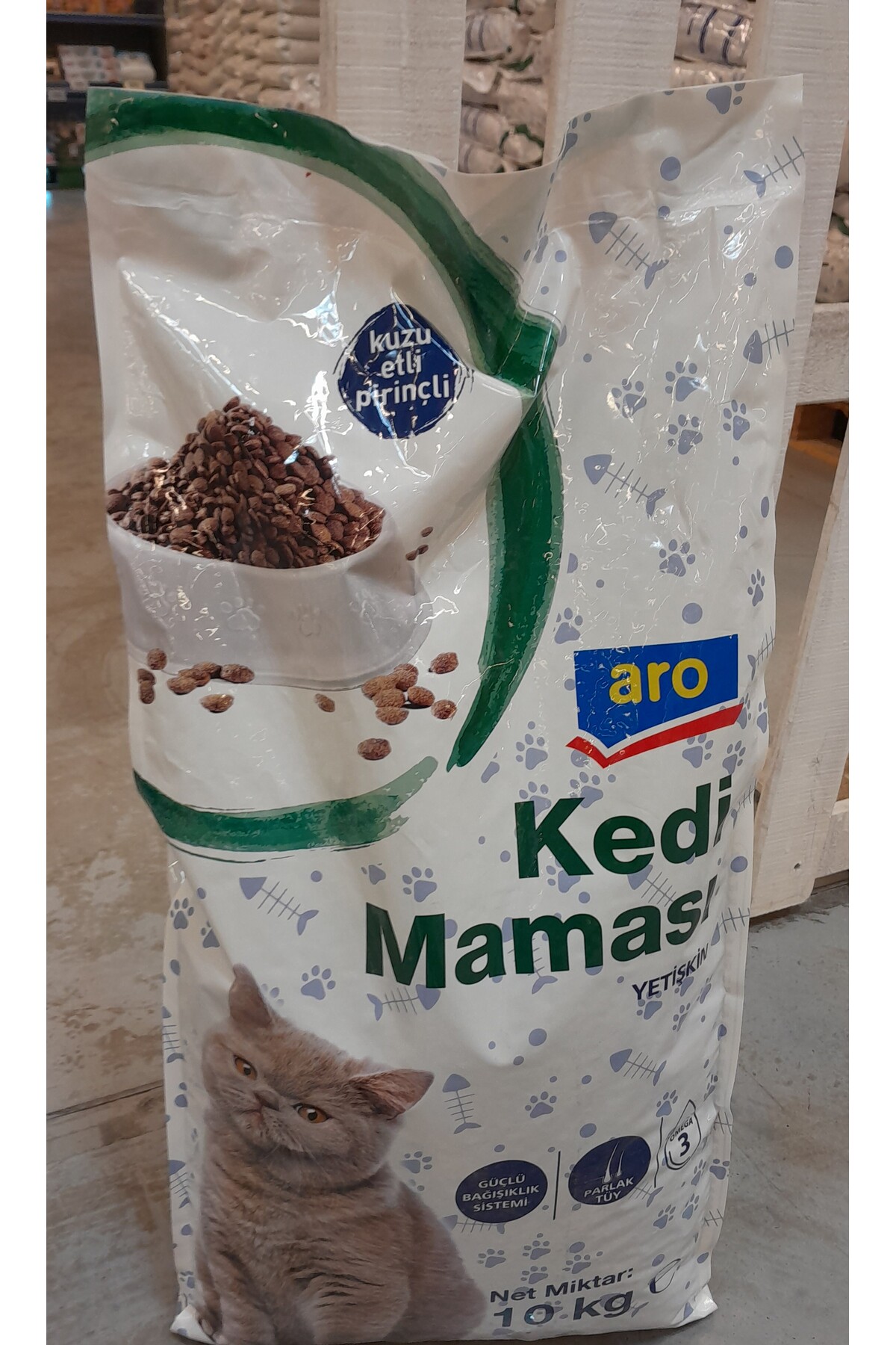 1_org_zoom Aro Yetişkin Kedi Maması 10 kg - Görsel 1