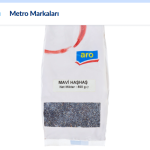 aro Mavi Haşhaş 500 G