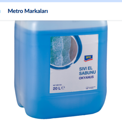 aro Sıvı El Sabunu 20 L Okyanus
