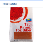aro Tatlı Toz Kırmızı Biber 1 Kg