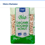 METRO Chef Bio Nohut 500 G Koçbaşı