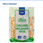 METRO Chef Bio Patlatmalık Mısır 500 G