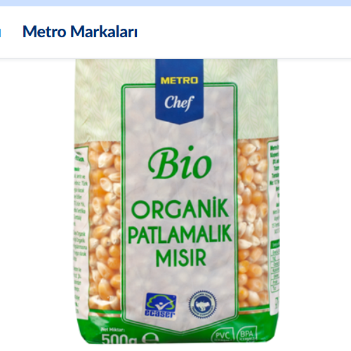 metro-chef-bio-patlatmalik-misir-500-g-1 METRO Chef Bio Patlatmalık Mısır 500 G