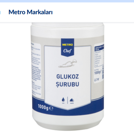 METRO Chef Glikoz Şurubu 1 Kg