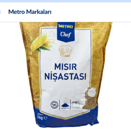 METRO Chef Mısır Nişastası 3 Kg