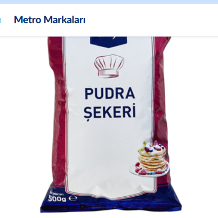 METRO Chef Pudra Şekeri 500 G