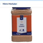 METRO Chef Taco Çeşnisi 700 G