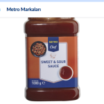 METRO Chef Tatlı Ekşi Sos 1 Kg