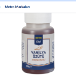 METRO Chef Vanilya Özütü 50 G
