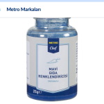 METRO Chef Yağ Bazlı Gıda Boyası 25 G Mavi Toz