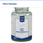 METRO Chef Yağ Bazlı Gıda Boyası 25 G Yeşil Toz