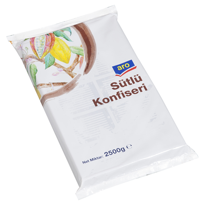 aro Konfiseri 2,5 Kg Sütlü aro Konfiseri 2,5 Kg Sütlü