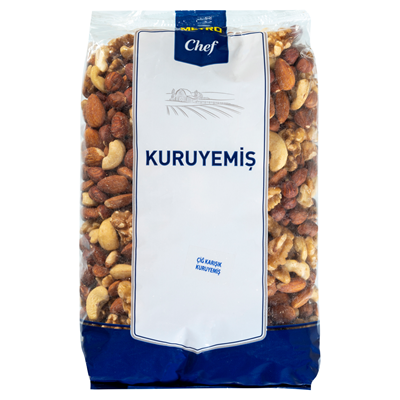 METRO Chef Karışık Kuruyemiş 1 Kg Çiğ