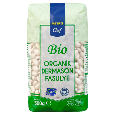 METRO Chef Bio Organik Fasulye 500 G Dermason