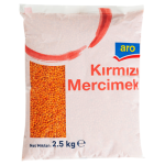 aro Kırmızı Mercimek 2,5 Kg Futbol