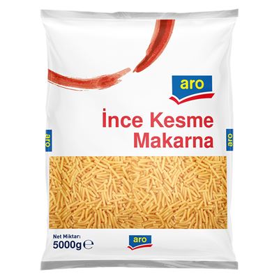 aro Makarna 5 Kg İnce Kesme aro Makarna 5 Kg İnce Kesme