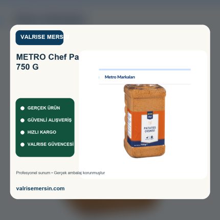 METRO Chef Patates Çeşnisi 750 G