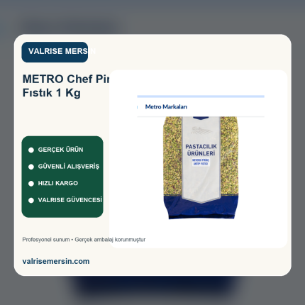 METRO Chef Pirinç Meverdi Fıstık 1 Kg