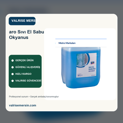 aro Sıvı El Sabunu 20 L Okyanus