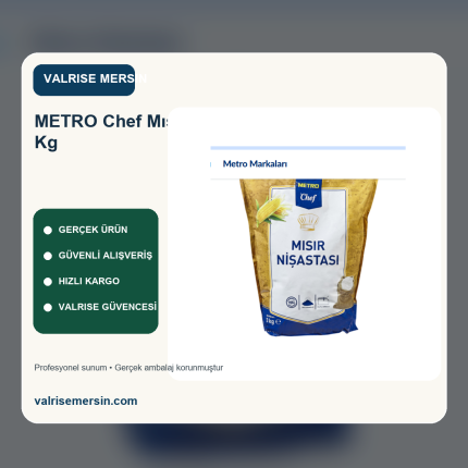 METRO Chef Mısır Nişastası 3 Kg