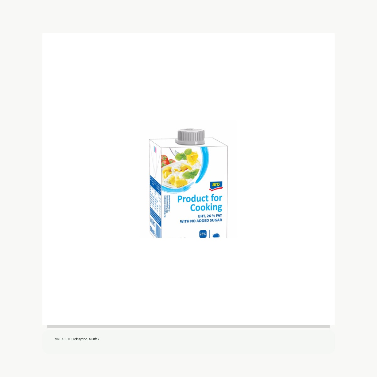 valrise-yeni-aro-bitkisel-yagli-yemeklik-kremsos-500-ml-sekersiz aro Bitkisel Yağlı Yemeklik Kremsos 500 Ml Şekersiz