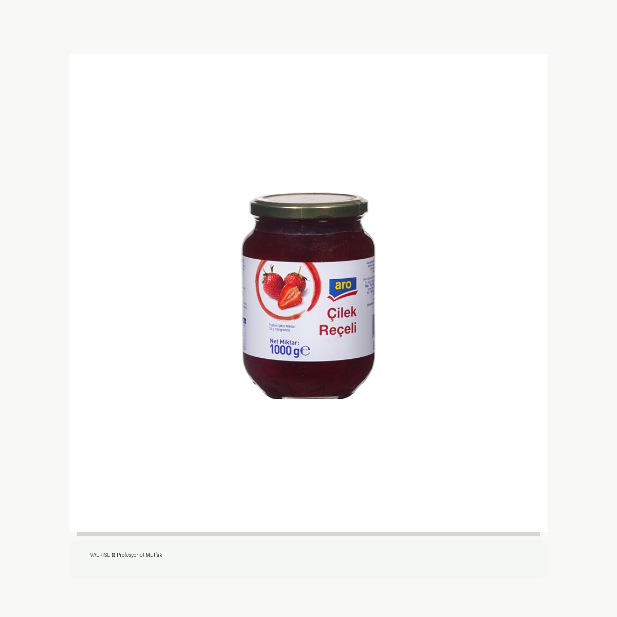 valrise-yeni-aro-recel-1-kg-cilek aro Reçel 1 Kg Çilek