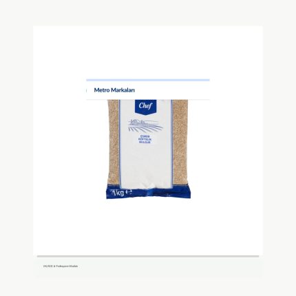 METRO Chef Esmer Bulgur 1 Kg Köftelik