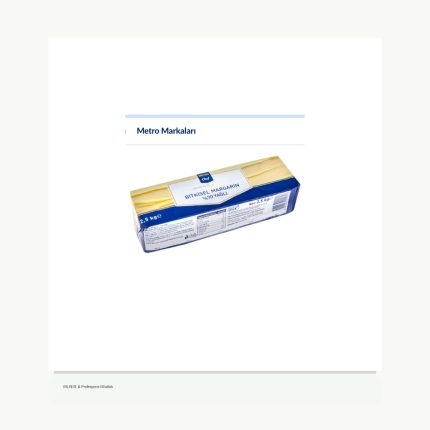 METRO Chef Margarin 2,5 Kg
