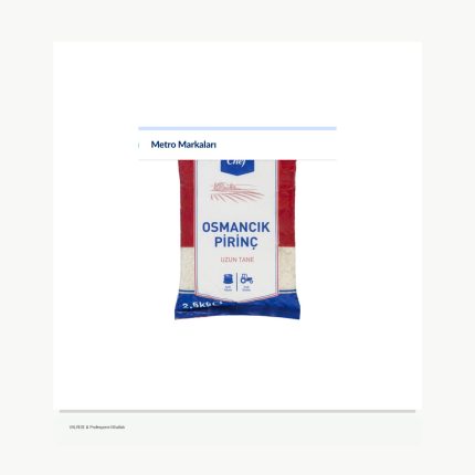 METRO Chef Osmancık Pirinç 2,5 Kg