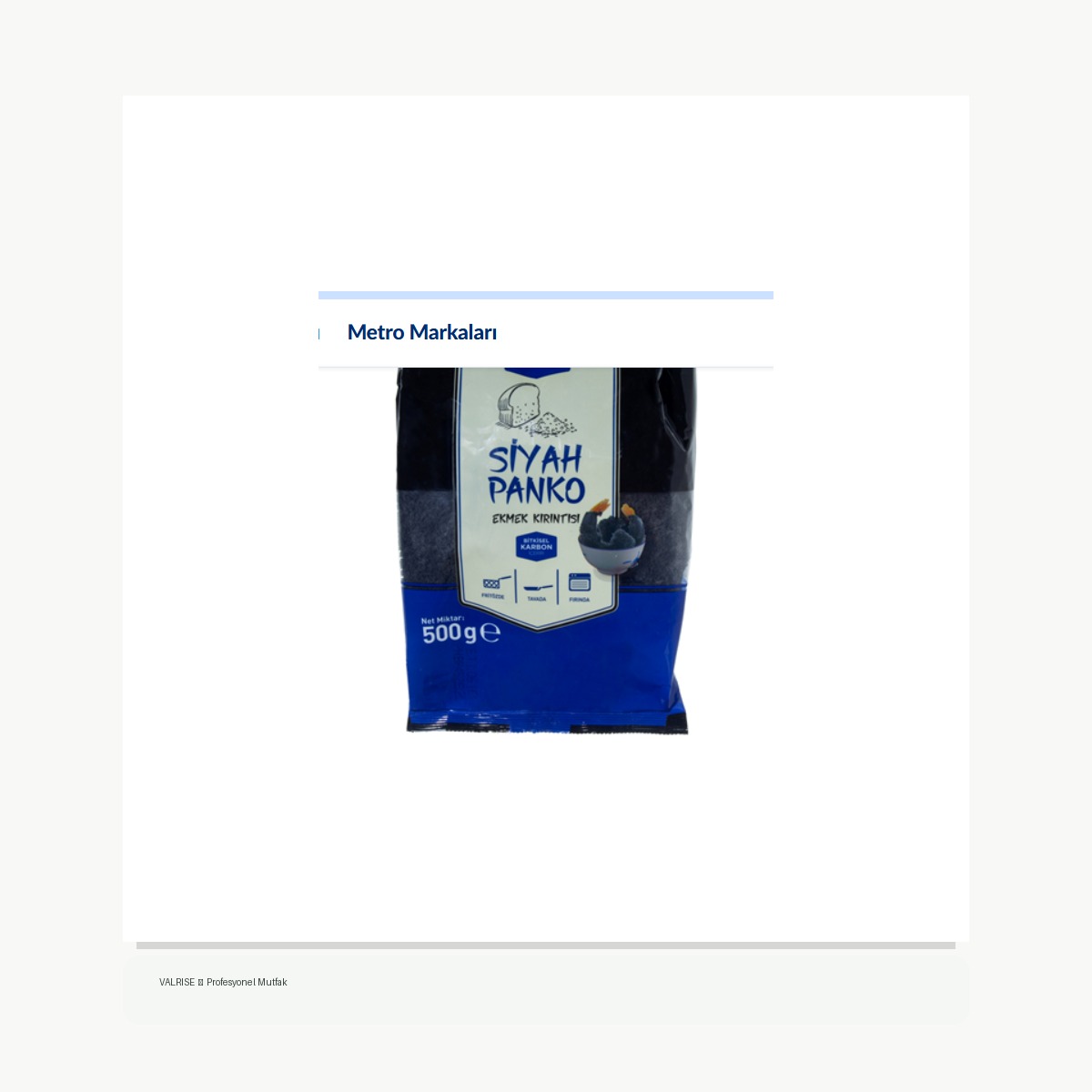valrise-yeni-metro-chef-siyah-panko-500-g METRO Chef Siyah Panko 500 G