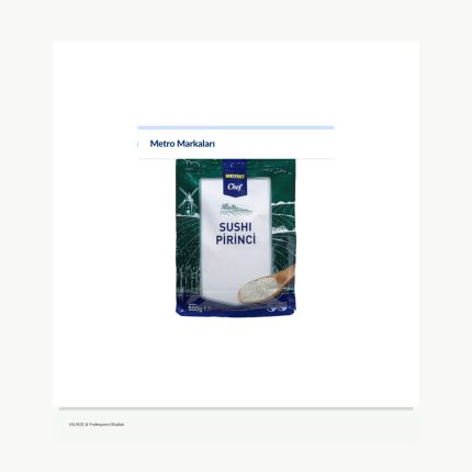 METRO Chef Sushı Pirinci 500G
